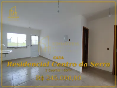 Casa com 2 Quartos à venda, 60m² no Residencial Centro da Serra, Serra