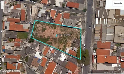 Lote/Terreno à venda, 1847m² no Vila Marieta, São Paulo