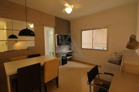 Apartamento com 1 Quarto para alugar, 54m² no Cambuí, Campinas