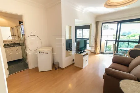 Flat com 1 Quarto para alugar, 35m² no Jardim Paulistano, São Paulo