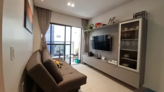 Apartamento com 1 Quarto à venda, 36m² no Cabo Branco, João Pessoa