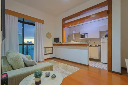 Apartamento com 1 Quarto para alugar, 44m² no Savassi, Belo Horizonte