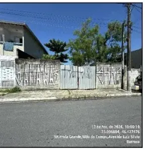 Lote/Terreno à venda, 420m² no Sítio do Campo, Praia Grande