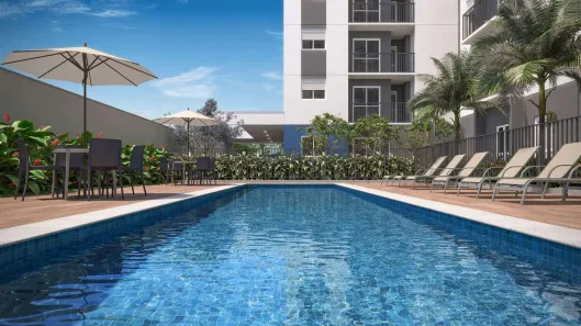 Apartamento com 2 Quartos à venda, 44m² no Barra Funda, São Paulo