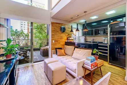 Apartamento com 1 Quarto à venda, 77m² no Vila Nova Conceição, São Paulo