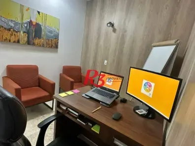Sala Comercial à venda, 45m² no Encruzilhada, Santos