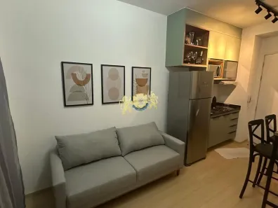 Flat com 1 Quarto para alugar, 29m² no Mirandópolis, São Paulo