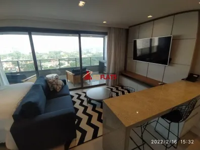 Flat com 1 Quarto para alugar, 46m² no Pinheiros, São Paulo