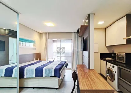 Flat com 1 Quarto para alugar, 34m² no Campo Belo, São Paulo