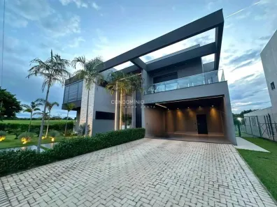 Casa de Condomínio com 5 Quartos à venda, 580m² no Residencial Vitória II, Lagoa Santa