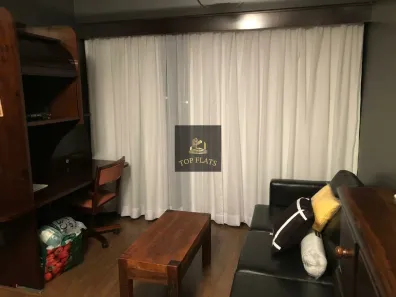 Flat com 1 Quarto para alugar, 34m² no Indianópolis, São Paulo