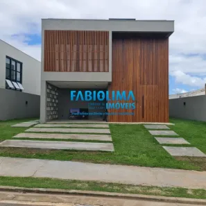 Casa de Condomínio com 4 Quartos à venda, 390m² no Alphaville (Abrantes), Camaçari