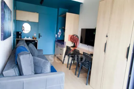 Flat com 1 Quarto à venda, 34m² no Santo Amaro, São Paulo