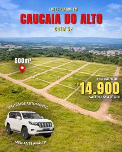 Lote/Terreno à venda, 500m² no Jardim Arpoador, São Paulo