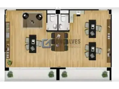 Sala Comercial à venda, 37m² no Centro, São Bernardo do Campo