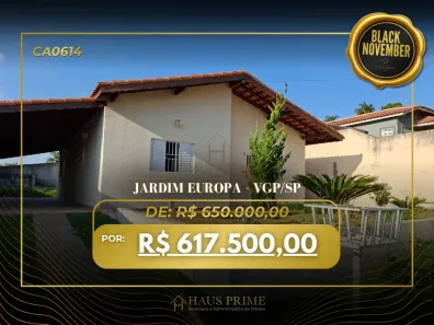 Casa de Condomínio com 3 Quartos à venda, 120m² no Jardim Europa, Vargem Grande Paulista