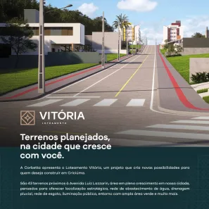 Lote/Terreno à venda, 300m² no Vila Floresta, Criciúma
