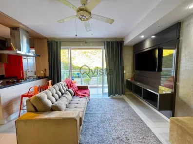 Apartamento com 2 Quartos para alugar, 80m² no Mar e Céu, Guarujá