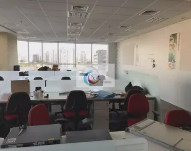 Sala Comercial para alugar, 521m² no Cidade Monções, São Paulo
