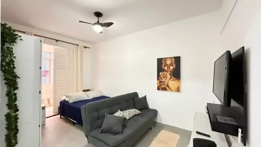 Apartamento com 1 Quarto à venda, 37m² no José Menino, Santos