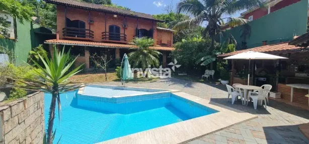 Casa com 4 Quartos para alugar, 360m² no Morro Nova Cintra, Santos