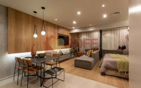Apartamento com 1 Quarto à venda, 43m² no Santo Amaro, São Paulo