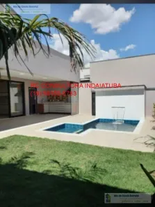 Casa de Condomínio com 3 Quartos à venda, 300m² no Jardim Residencial Dona Maria José, Indaiatuba