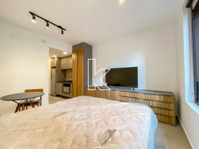 Apartamento com 1 Quarto para venda ou aluguel, 29m² no Itaim Bibi, São Paulo