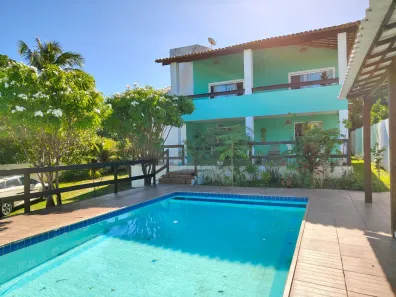 Casa de Condomínio com 4 Quartos à venda, 380m² no Jauá (Abrantes), Camaçari