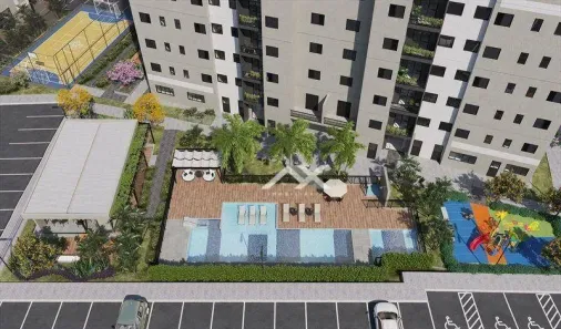 Apartamento com 2 Quartos à venda, 56m² no Parque Residencial das Camélias, Bauru