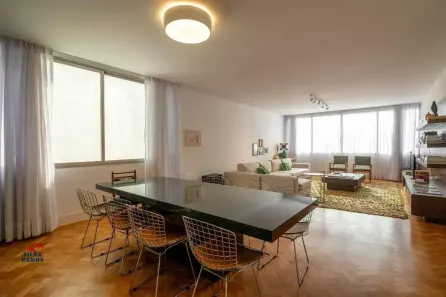 Apartamento com 3 Quartos para alugar, 207m² no Jardim Paulista, São Paulo