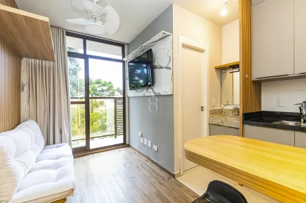 Apartamento com 1 Quarto à venda, 21m² no Mossunguê, Curitiba