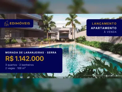 Apartamento com 3 Quartos à venda, 109m² no Morada de Laranjeiras, Serra