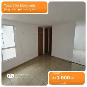 Apartamento com 2 Quartos para alugar, 42m² no Lago Azul, Manaus