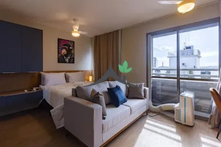 Apartamento com 1 Quarto para venda ou aluguel, 24m² no Pinheiros, São Paulo