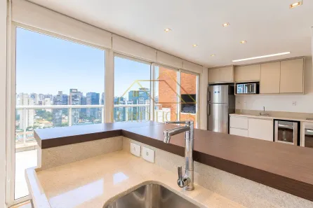Apartamento com 1 Quarto para alugar, 118m² no Itaim Bibi, São Paulo