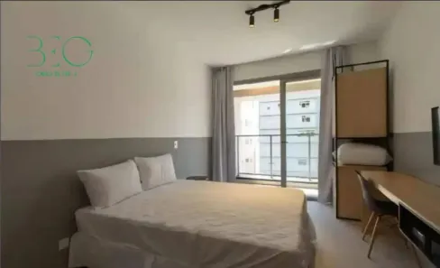 Apartamento com 1 Quarto para venda ou aluguel, 24m² no Perdizes, São Paulo
