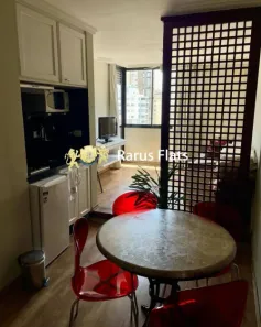 Flat com 1 Quarto para alugar, 56m² no Cerqueira César, São Paulo