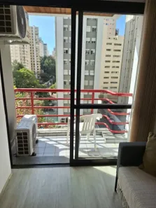 Flat com 1 Quarto para alugar, 35m² no Moema, São Paulo