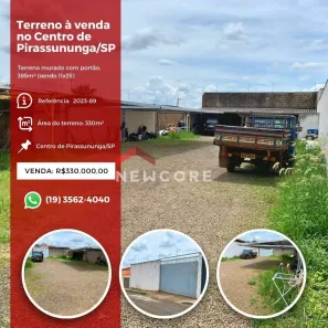 Lote/Terreno à venda, 385m² no Vila Pinheiro, Pirassununga