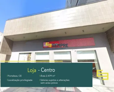 Ponto Comercial para alugar, 2480m² no Centro, Fortaleza