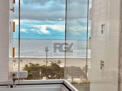 Apartamento com 3 Quartos para alugar, 100m² no José Menino, Santos