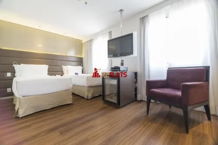 Flat com 1 Quarto para alugar, 33m² no Vila Olímpia, São Paulo
