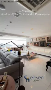 Apartamento com 5 Quartos à venda, 288m² no Rio Vermelho, Salvador