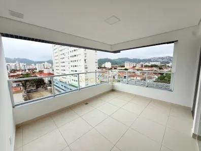 Apartamento com 2 Quartos para alugar, 72m² no Campo Grande, Santos