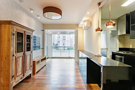 Apartamento com 1 Quarto para alugar, 125m² no Vila Nova Conceição, São Paulo