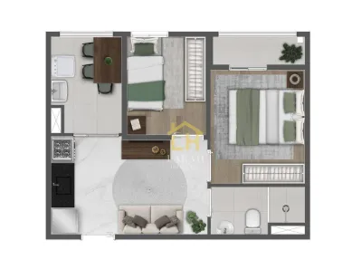 Apartamento com 2 Quartos à venda, 33m² no Butantã, São Paulo