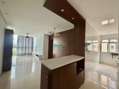 Apartamento com 3 Quartos para alugar, 69m² no Morada de Laranjeiras, Serra