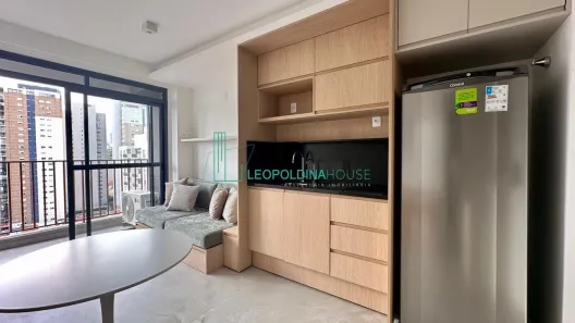 Apartamento com 1 Quarto para alugar, 28m² no Pinheiros, São Paulo