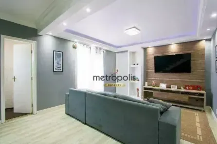 Sobrado com 3 Quartos à venda, 260m² no Vila Tibiriçá, Santo André